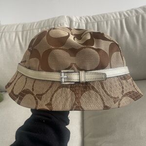 Coach Signature Monogram Bucket Hat